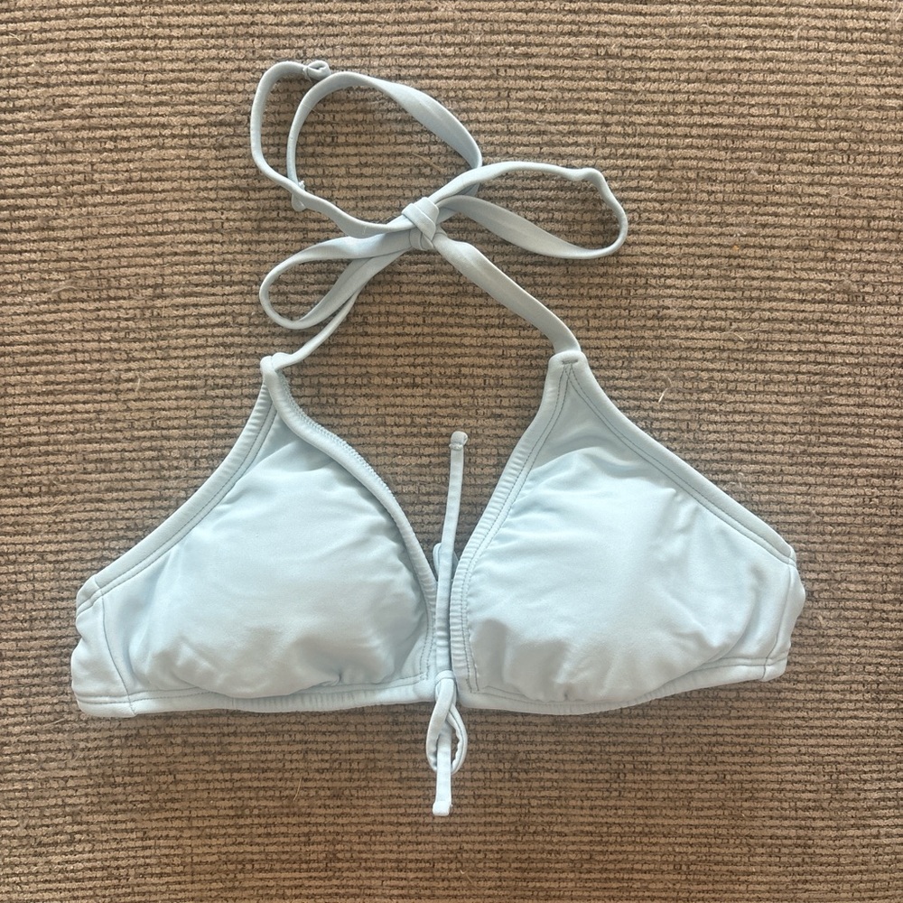 Target Light Blue Bikini Top
